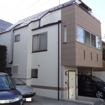 目黒区　S様邸　外壁塗装工事