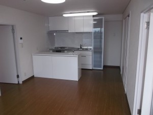 杉並区7F Hマンション_キッチン工事後