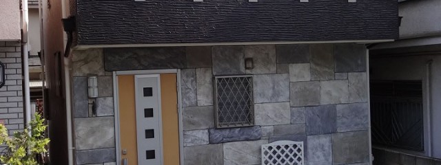2015-05_練馬区_Ｈ様邸_モルタル造形＆外壁屋根塗装工事