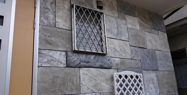 2015-05_練馬区_Ｈ様邸_モルタル造形＆外壁屋根塗装工事