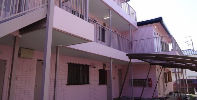 2015-03_昭島市_アパート_外壁屋根塗装工事