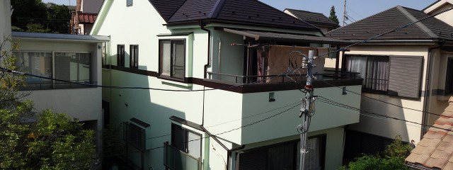 2015-04_杉並区_Ｙ様邸_外壁屋根塗装工事