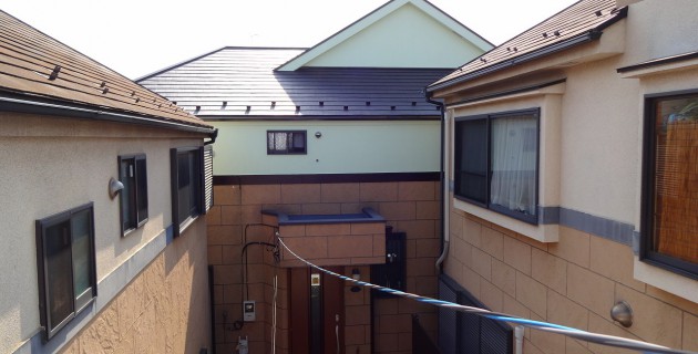 2015-04_杉並区_Ｙ様邸_外壁屋根塗装工事