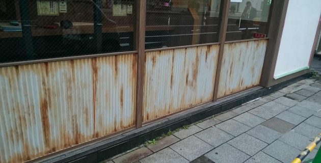 2016-11_日本橋_タンメン屋_エージング塗装