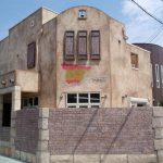 2017-08_海老名市_スペイン風建物_エージング塗装_モルタル造形