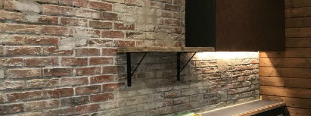 2018-02_東京都_江戸川区_床屋_エージング塗装_モルタル造形_特殊塗装