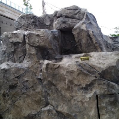 2019_06_二子玉川ライズ_ビアガーデン_特殊塗装_モルタル造形_エージング塗装_ロックワーク